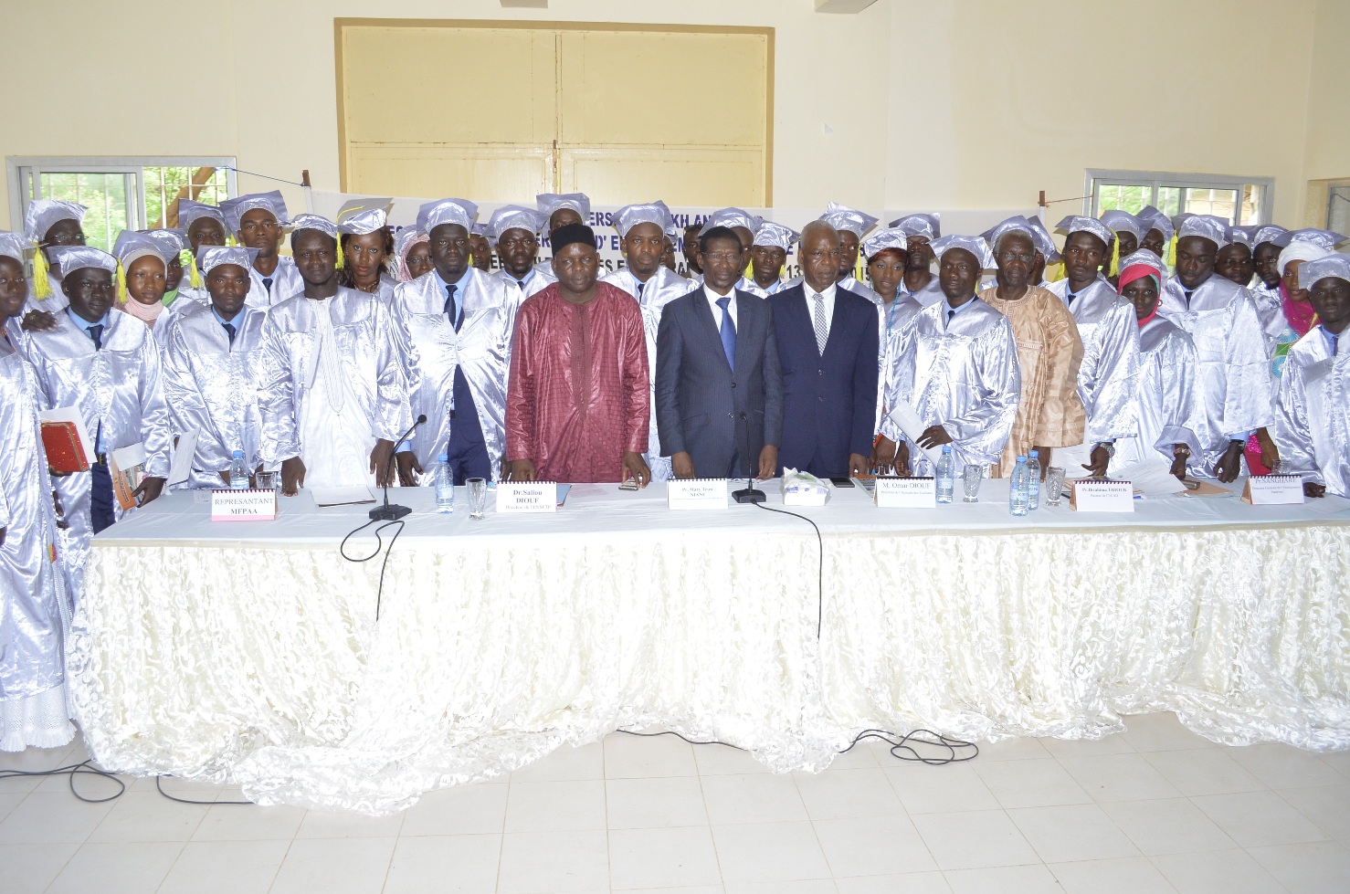 remise diplôme ENSTEP Senegal Dakar Aout 2015 