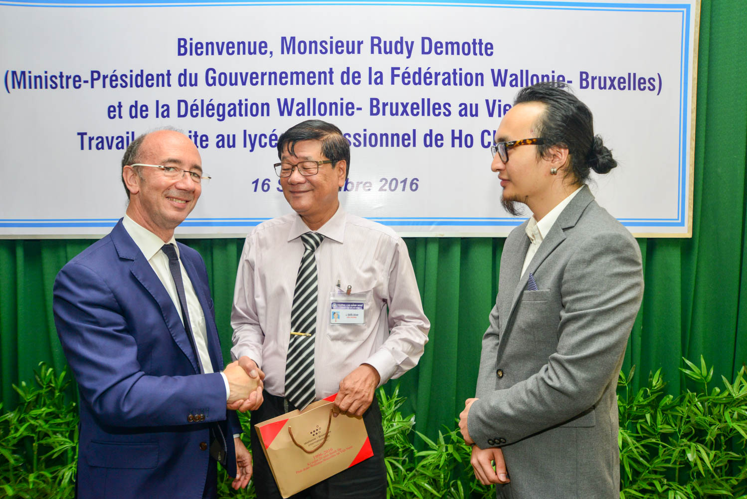 Asie Rudy Demotte APEFE WBI OIF EFTP Ho chi minh ville vietnam formation technique professionnelle